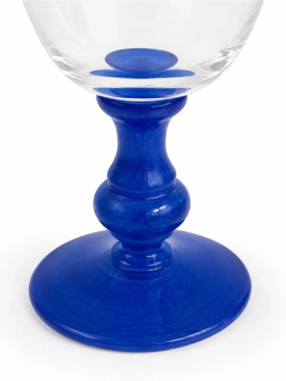 Villeroy & Boch Isabelle Blue Claret Wine Glasses Set of 6